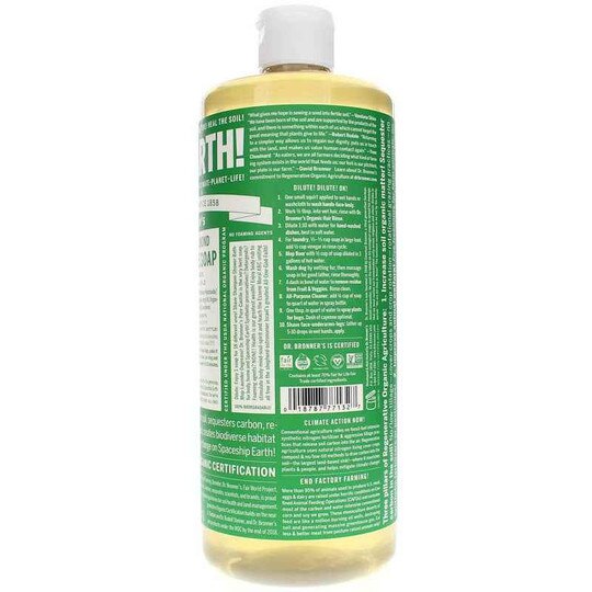 18-In-1 Hemp Pure Castile Soap, DRBM